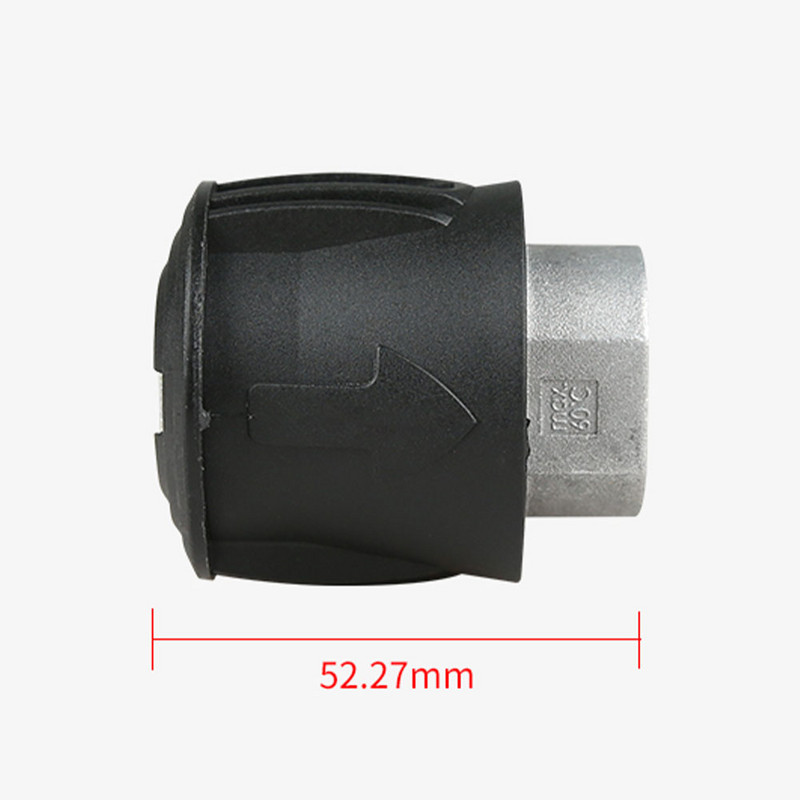 Kit adaptor pentru mașină de spălat cu presiune M22x14mm Conector pentru furtun Conectare și eliberare rapidă Conector pentru montarea mașinii de spălat cu presiune pentru Karcher Seria K