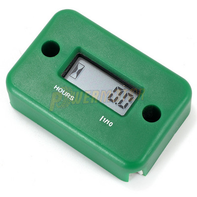 Brojač sati motocikla Induktivni digitalni mjerač vremena baterije motora LCD ATV Dodaci Prljavština Motocross Hours Account Motor Bik