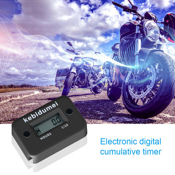 LCD водоустойчив цифров тахометричен брояч на часове за ATV мотоциклетни инструменти моторни шейни бензин лодка генератор велосипед на едро