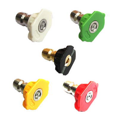 4500 PSI zakretna spojnica s 1/4" brzim spajanjem, podesivom mlaznicom, adapterom za nastavak za visokotlačni perač za čišćenje automobila