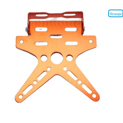 Univerzalni aluminijski podesivi nosač za montiranje Poklopac registracijske pločice Dijelovi motocikla Držač registarske pločice za motocikl