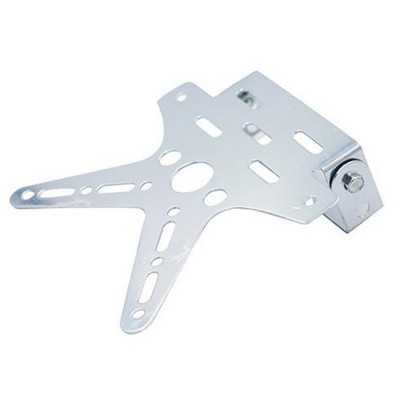 Cadrul plăcuței de înmatriculare a motocicletei Suport din spate a motocicletei Suport pentru plăcuță cu număr de înmatriculare universal reglat cu motor