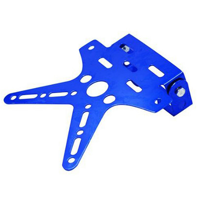 Cadrul plăcuței de înmatriculare a motocicletei Suport din spate a motocicletei Suport pentru plăcuță cu număr de înmatriculare universal reglat cu motor