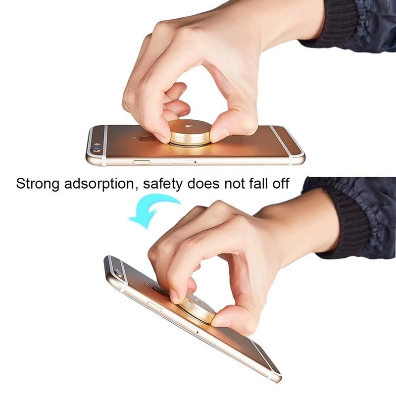 Magnetski držač za telefon u automobilu, stalak u automobilu za iPhone 14 13 12 11 XR Pro Huawei, mobilni zidni noćni ormarić s magnetskom montažom, podrška za GPS