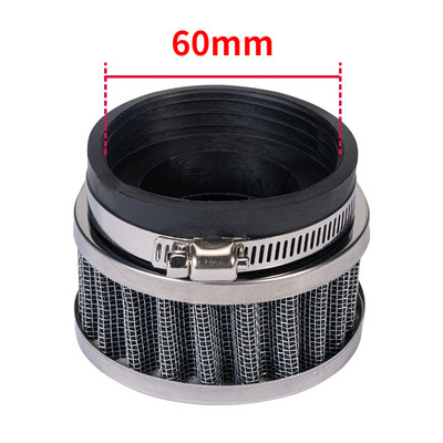 Φίλτρο αέρα μοτοσικλέτας 28-60mm High Flow Universal ATV Pit Dirt Bike Sports Intake για Honda Kawasaki Yamaha 50mm Moto Filter Air