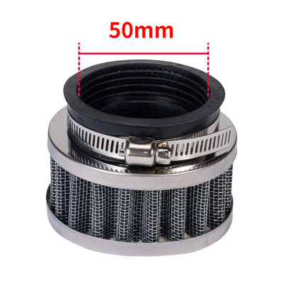 Φίλτρο αέρα μοτοσικλέτας 28-60mm High Flow Universal ATV Pit Dirt Bike Sports Intake για Honda Kawasaki Yamaha 50mm Moto Filter Air
