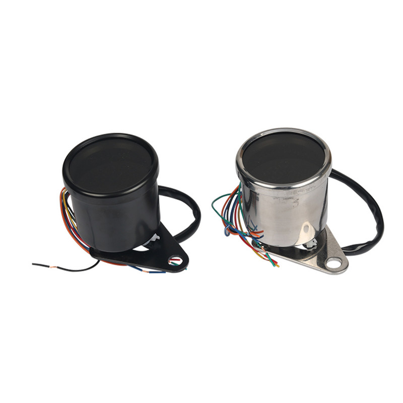 Vitezometru universal pentru motociclete 12V Indicator digital LED 10000 RPM Odometru Tahometru Contor de ulei Semnal reglabil Piese de schimb