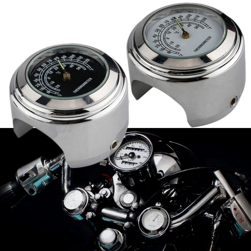 Termometar za motocikl Izdržljivi dodaci Univerzalni korisni brojčanik upravljača Vodootporan Termometar za upravljanje bicikla