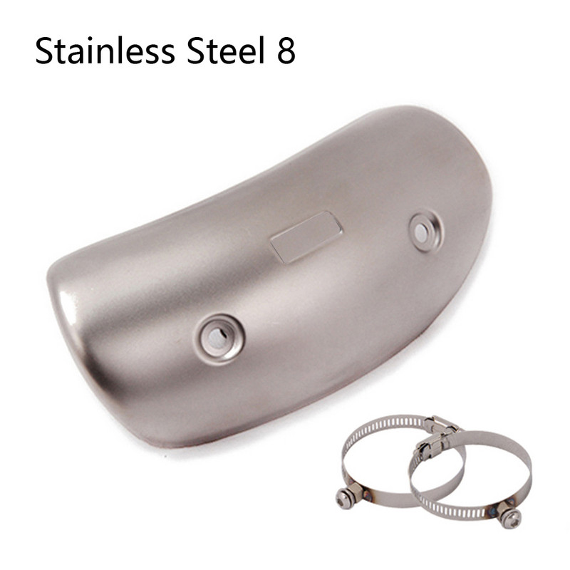 Ispušna cijev motocikla Zaštitnik od ugljičnih vlakana Zaštita od toplinskog štita Poklopac protiv opekotina Za CB650F Z900 TMAX530 CB400 XMAX300