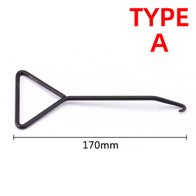 Sisteme universale de eșapament pentru motociclete Instrument de extragere a cârligului cu arc Instrument de îndepărtare a știftului cu mâner pentru țeavă de eșapament.