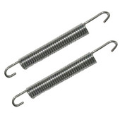 Motorkerékpár kipufogócső Hangtompító rögzítő rugós tömlőcsatlakozó csövek Rozsdamentes acél