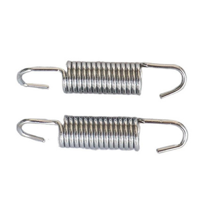 Motorkerékpár kipufogócső Hangtompító rögzítő rugós tömlőcsatlakozó csövek Rozsdamentes acél