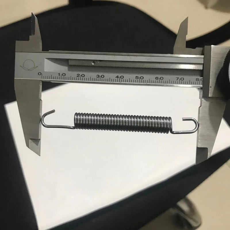 Motorkerékpár kipufogócső Hangtompító rögzítő rugós tömlőcsatlakozó csövek Rozsdamentes acél