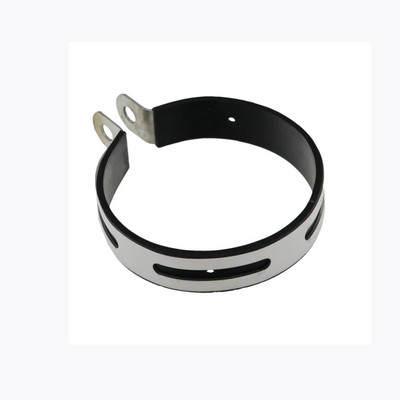 Prigušivač ispušne cijevi Escape Motocikl Gumeni držač Stezaljka Fiksni prsten Potporni nosač 100 mm 110-115 mm Materijal od nehrđajućeg čelika