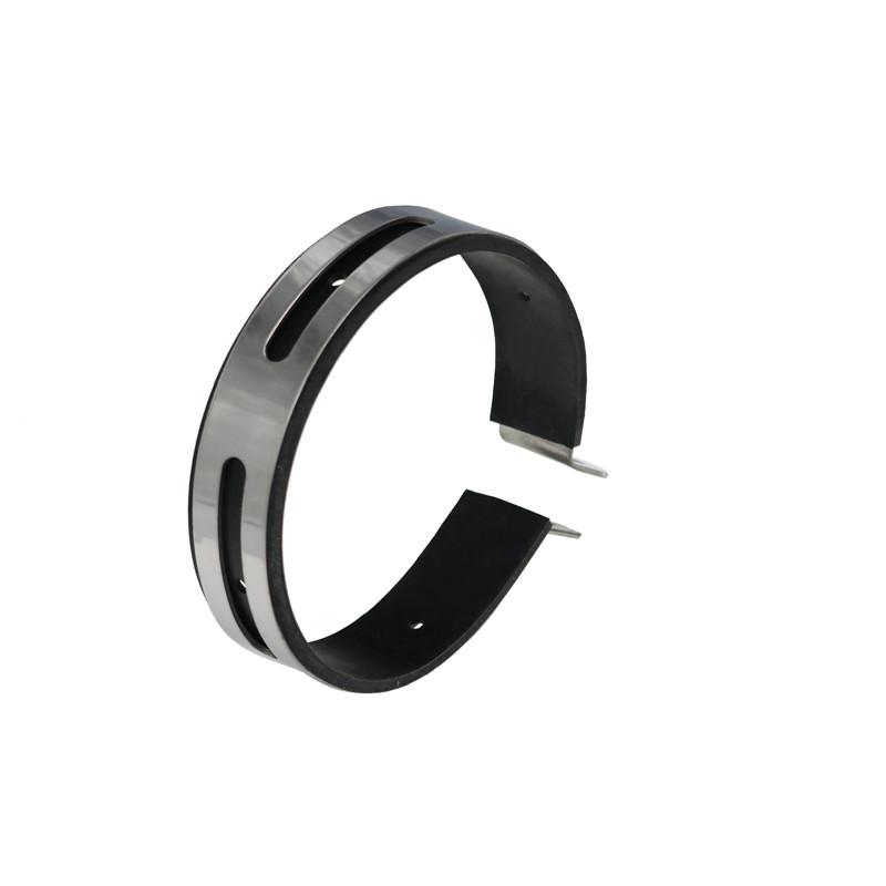 Prigušivač ispušne cijevi Escape Motocikl Gumeni držač Stezaljka Fiksni prsten Potporni nosač 100 mm 110-115 mm Materijal od nehrđajućeg čelika