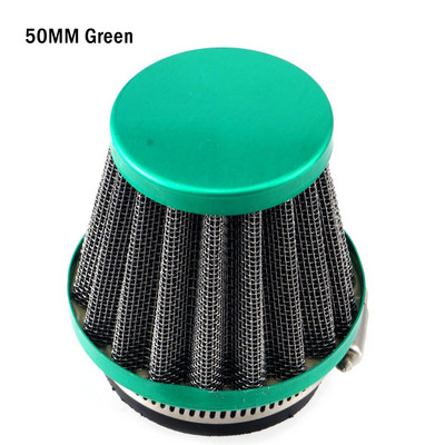 1vnt motociklo oro filtras 35-50mm grybų galvutė, plaunama Suzuki Honda Yamaha Kawasaki purvo dviračio priedui
