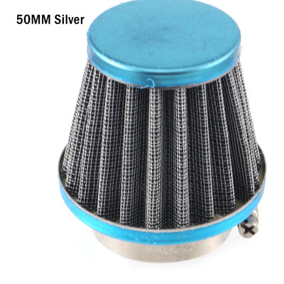 1vnt motociklo oro filtras 35-50mm grybų galvutė, plaunama Suzuki Honda Yamaha Kawasaki purvo dviračio priedui