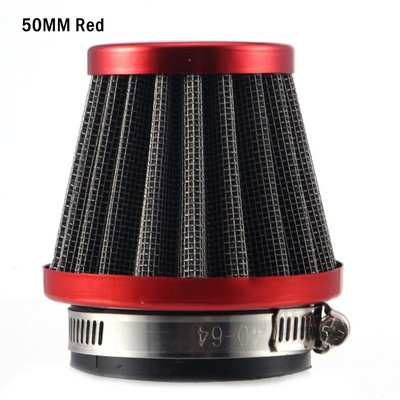 1vnt motociklo oro filtras 35-50mm grybų galvutė, plaunama Suzuki Honda Yamaha Kawasaki purvo dviračio priedui