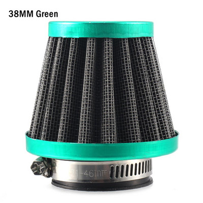 1vnt motociklo oro filtras 35-50mm grybų galvutė, plaunama Suzuki Honda Yamaha Kawasaki purvo dviračio priedui