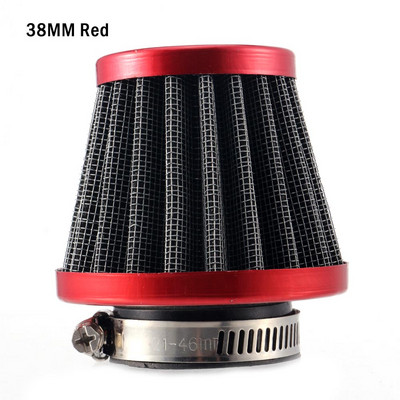 1vnt motociklo oro filtras 35-50mm grybų galvutė, plaunama Suzuki Honda Yamaha Kawasaki purvo dviračio priedui