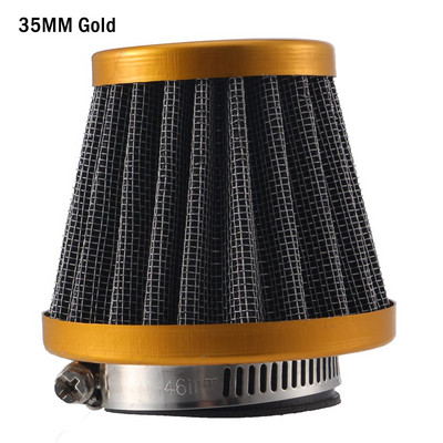 1vnt motociklo oro filtras 35-50mm grybų galvutė, plaunama Suzuki Honda Yamaha Kawasaki purvo dviračio priedui