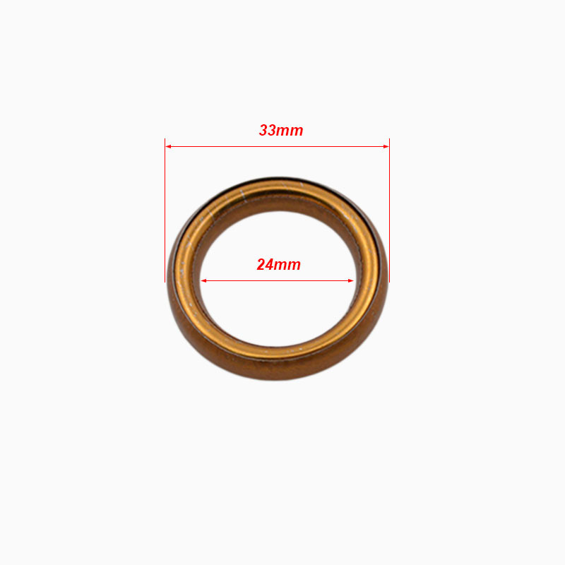 2tk/partii Mootorratta summuti väljalasketoru tihend 50cc 60cc 80cc 100cc 125cc 150cc mootorratta roller Underbone Dirt Bike ATV