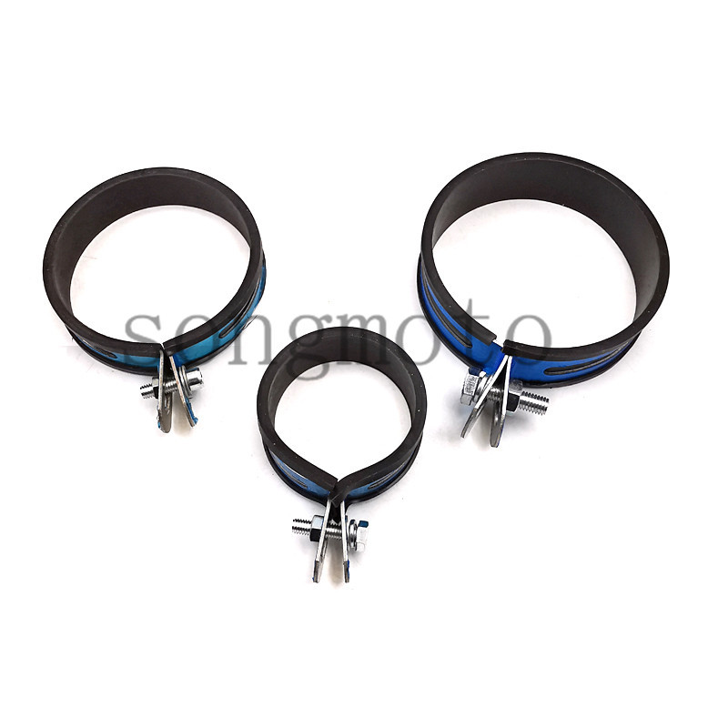 1 buc 60mm 88mm 100mm în diametru clemă Suport inel fix Suport Suport pentru toba de eșapament universală pentru motocicletă