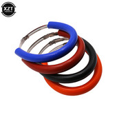 Universali motociklo ovali išmetimo apsauga gali uždengti variklio purvo dviračio priedus Silikoninė apsauga nuo karšto 250 350 450 500 CC