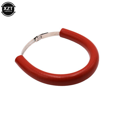 Universali motociklo ovali išmetimo apsauga gali uždengti variklio purvo dviračio priedus Silikoninė apsauga nuo karšto 250 350 450 500 CC