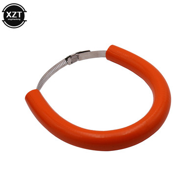 Universali motociklo ovali išmetimo apsauga gali uždengti variklio purvo dviračio priedus Silikoninė apsauga nuo karšto 250 350 450 500 CC