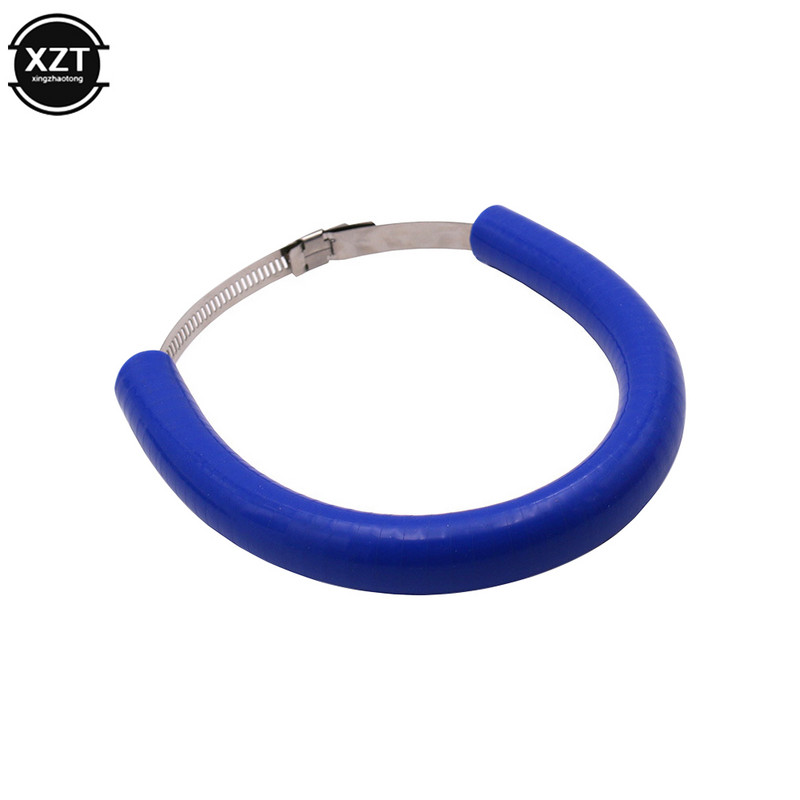 Universali motociklo ovali išmetimo apsauga gali uždengti variklio purvo dviračio priedus Silikoninė apsauga nuo karšto 250 350 450 500 CC