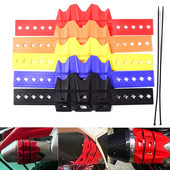 1 tk 6 värvi mootorratta summuti / ümmargune ovaalne Moto väljalaske summuti kaitsekate sobib 100–140 mm KTM 950 1190 1050 jaoks