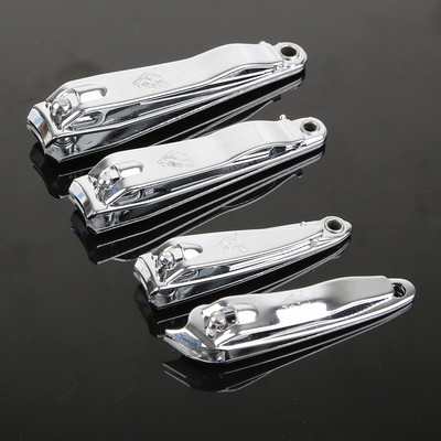 4 Size Carbon Stainless Steel Nail Clipper Cutter Professional Manicure Trimmer High Quality Toe Nail Clipper with Clip Catcher