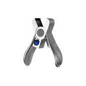 Nove male oštre škare za nokte s velikim otvorom od nehrđajućeg čelika, škare za nokte protiv prskanja, male škare za nokte od lijevanog praha