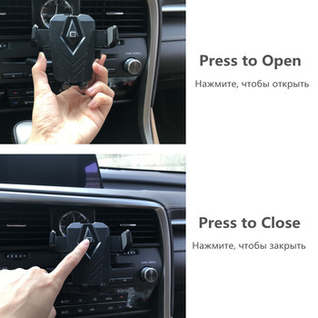 Βάση τηλεφώνου αυτοκινήτου για υποδοχή CD αυτοκινήτου Βάση βάσης τηλεφώνου για iPhone Samsung Metal Gravity βάση κινητού τηλεφώνου