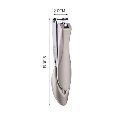 1 tk No Splash küünekäärid maniküür sõrme- ja varbaküünte lõikamiseks näpitsad Professionaalsed küünenaha käärid tarvikute tööriist