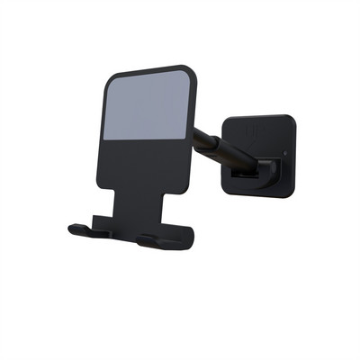 Suport telefon de perete reglabil T11 Suport de perete Suport telefon auto Suport telefon pentru bucătărie Toaletă Accesorii pentru telefon mobil