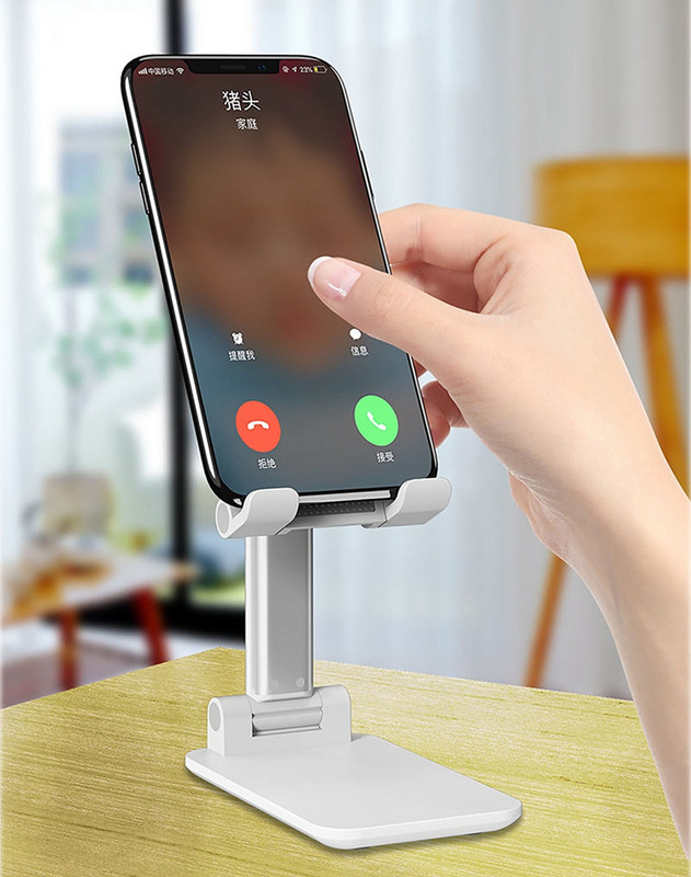 Lauaarvuti tahvelarvuti hoidik Laud Kokkupandav pikendatav mobiiltelefoni hoidik IPhone'i IPadi tahvelarvuti jaoks Huawei MI Lazy Bracket reguleeritav