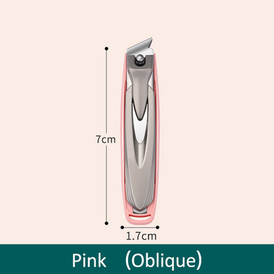 Dispozitive de tăiat unghii colorate Dispozitiv de tăiat unghii anti-stropire Design detașabil Dispozitiv de tăiat unghii din oțel inoxidabil Instrument pentru manichiură