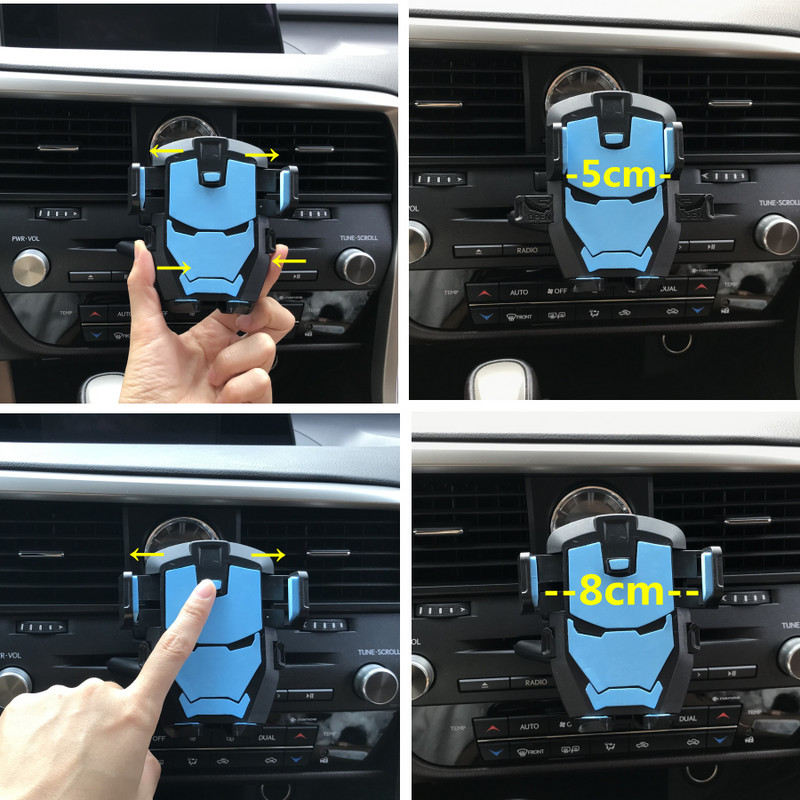 CD foglalatú autós telefontartó Univerzális autós mobiltelefon-állvány iPhone 13 12 11 Pro autós telefontartó 4,5-7,0 hüvelykes telefonhoz