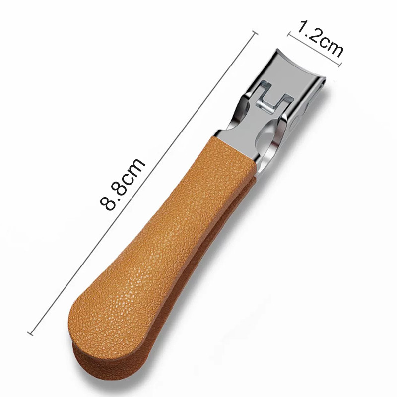 Dispozitive de tăiat unghii anti-stropire Unghii groase și dure de la picioare Speciale din oțel inoxidabil cu deschidere lată a fălcilor Manichiură Instrumente pentru tăierea unghiilor