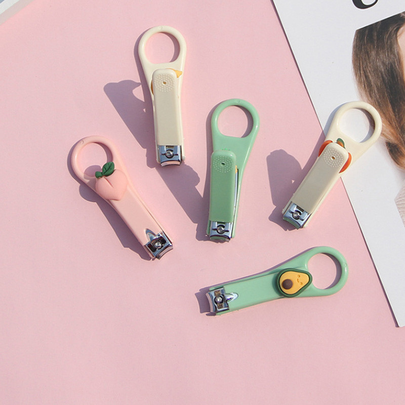 Ψαλίδι νυχιών Cartoon Cute Nail Clippers Cutter Πολύχρωμο παιδικό νυχοκόπτη πεντικιούρ Νυχοκόπτη για τα δάχτυλα Εργαλείο ομορφιάς μανικιούρ