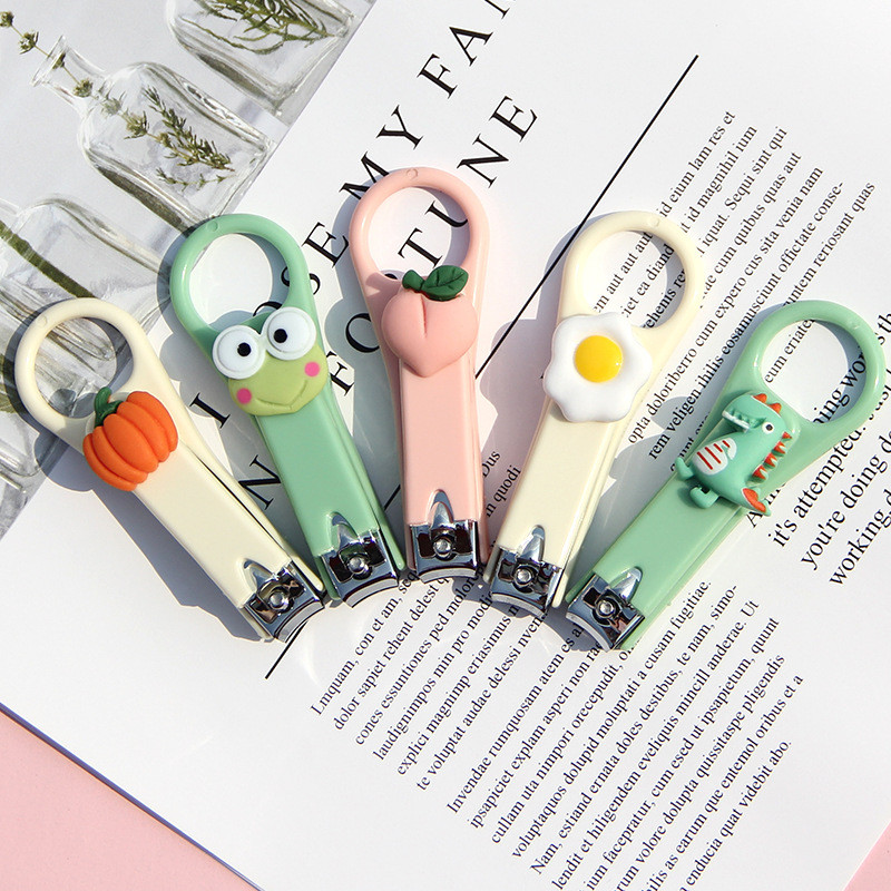 Ψαλίδι νυχιών Cartoon Cute Nail Clippers Cutter Πολύχρωμο παιδικό νυχοκόπτη πεντικιούρ Νυχοκόπτη για τα δάχτυλα Εργαλείο ομορφιάς μανικιούρ