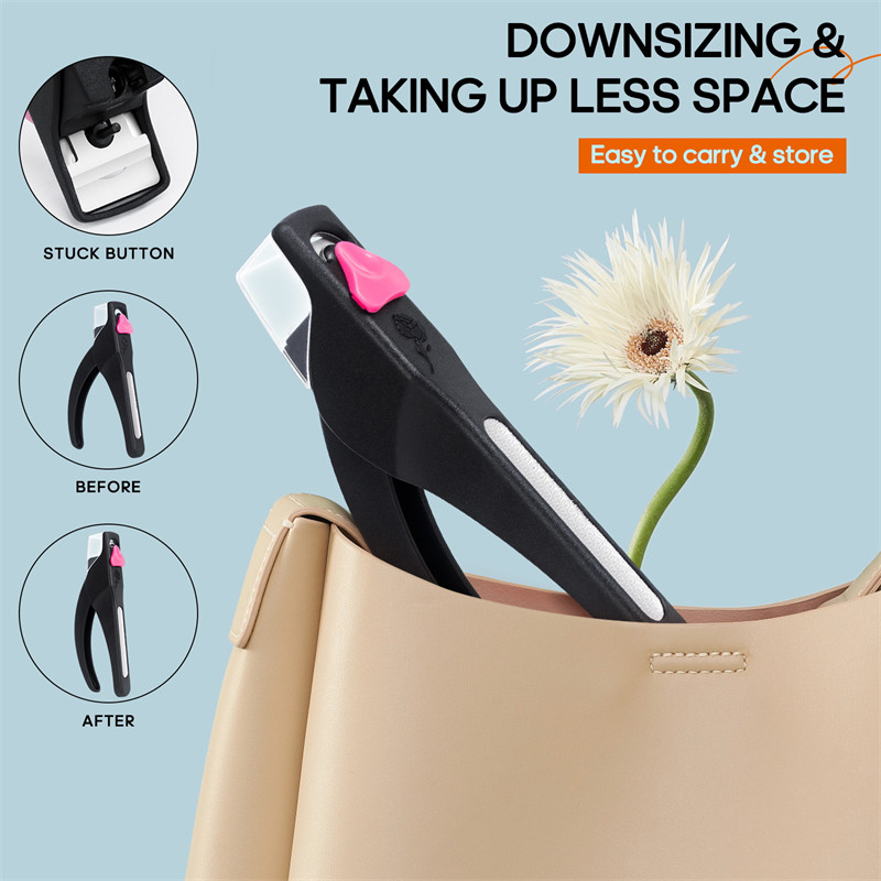 Akrilna škarica za nokte u obliku slova U od nehrđajućeg čelika, podesiva, umjetna, lažna škarica za nokte, alati za rezanje, manikura, pedikura