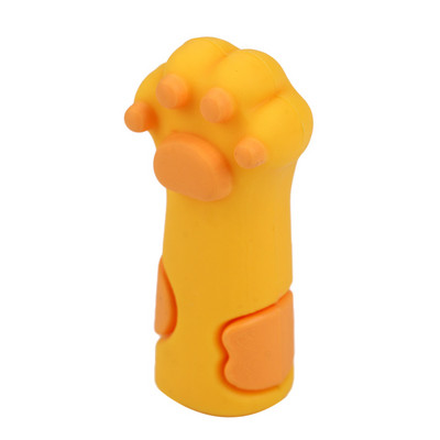 1 vnt 2023 Naujos mielos animacinių filmų nagų kirpimo mašinėlės su silikoniniu dangteliu, lyno rankenos dizaino nagų žnyplėmis pjaustyklė Kawaii mini nagų kirpimo mašinėlė