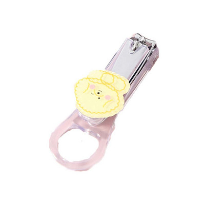 Mini prozirne škare za nokte Kućanske škare za nokte Crtane kreativne sklopive škare za nokte Alat za manikuru noktiju