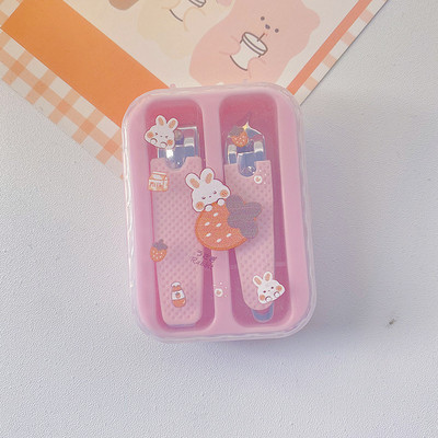 2 τμχ Νυχοκόπτη Νυχοκόπτη για χαριτωμένα κορίτσια Παιδικό ψαλίδι νυχοκόπτη Πεντικιούρ Νυχοκόπτη για τα δάχτυλα Κιτ σετ νυχιών εργαλείων μανικιούρ ομορφιάς