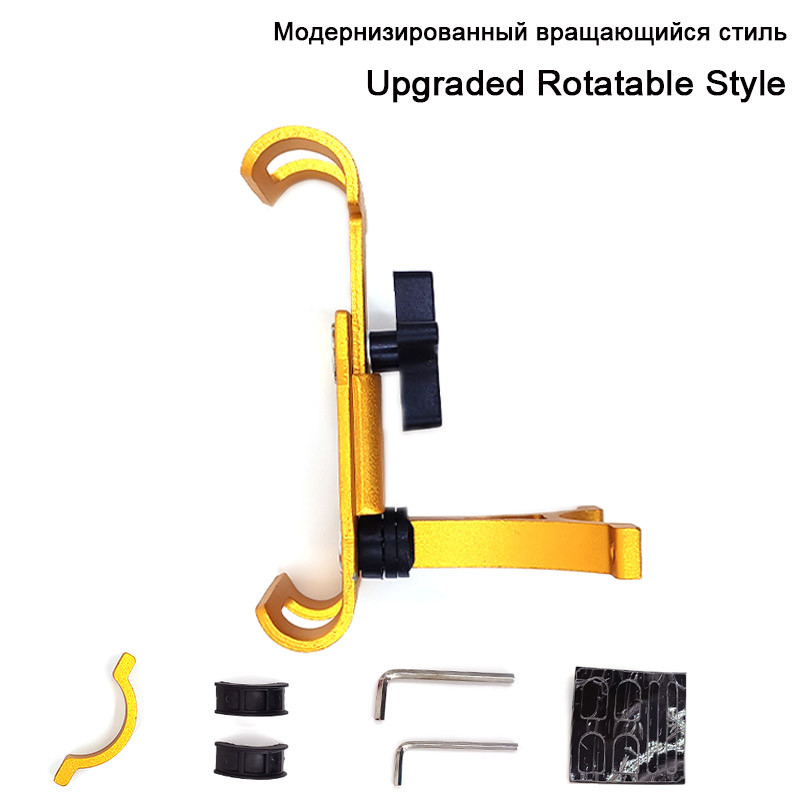 Metallist mootorratta telefonihoidik alumiiniumsulamist libisemisvastane klamber GPS-klamber universaalne jalgrattatelefoni alus kõigile nutitelefonidele