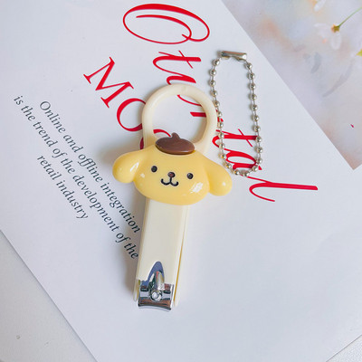 Mașină de tăiat unghii cu desene animate Kawaii Hello Kitty Melody Cinnamoroll Mașină de tăiat unghiile de la picioare Foarfece pentru unghii Cutter pentru unghii