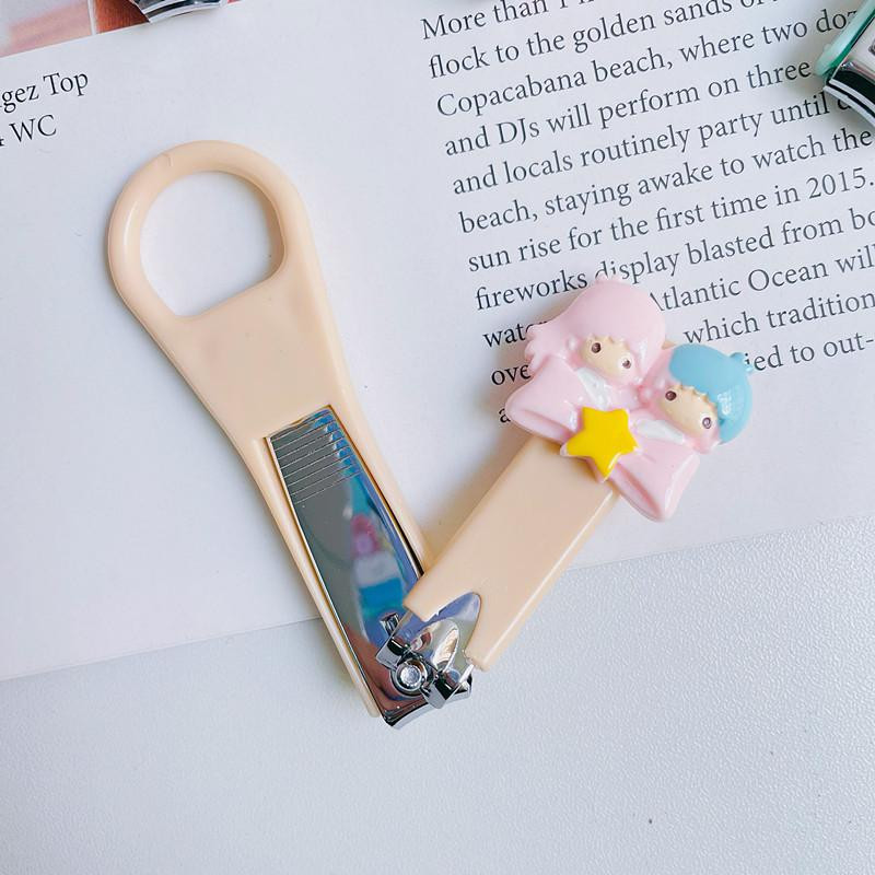 Mașină de tăiat unghii cu desene animate Kawaii Hello Kitty Melody Cinnamoroll Mașină de tăiat unghiile de la picioare Foarfece pentru unghii Cutter pentru unghii